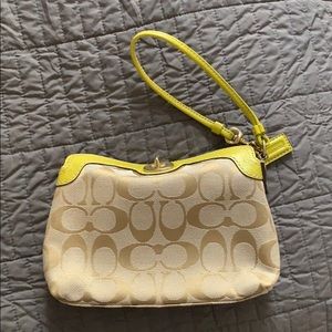 Coach wristlet